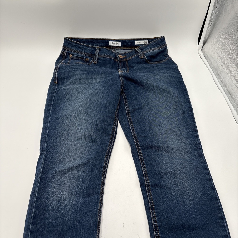 Kensie Jeans Effortless Ankle Mid Rise‎ Blue Jean Women's Size 8/29 Casual Denim
